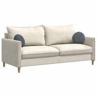 Възглавници за седалки 2 pcs Тъмен сив Ø 40 x 13 см Кадифе