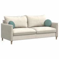 Възглавници за седалки 2 pcs Морско зелено Ø 40 x 13 см Кадифе