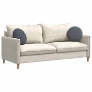 Възглавници за седалки 2 pcs Тъмен сив Ø 40 x 13 см Кадифе