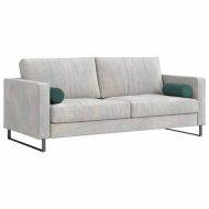 Възглавници валяци 2 pcs Тъмен зелен Ø 15 x 40 см