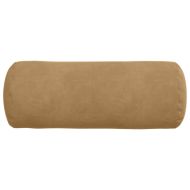 Възглавници валяци 2 pcs Кафяво Ø 15 x 40 см Кордюрова тъкан