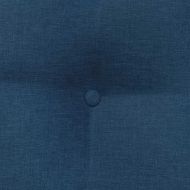 Възглавница за гръб Синьо 45 x 24 x 50 см текстил