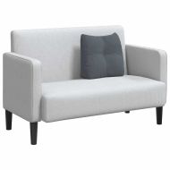 Възглавница за гръб Тъмен сив 45 x 24 x 50 см Кадифе