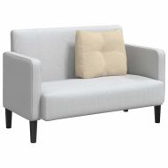 Възглавница за гръб Крем 60 x 24 x 50 см текстил