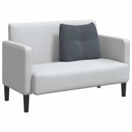 Възглавница за гръб Тъмен сив 60 x 24 x 50 см Кадифе