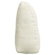 Възглавница за гръб Крем 60 x 24 x 50 см Кадифе