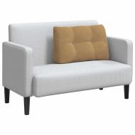 Възглавница за гръб Кафяво 80 x 24 x 50 см Кадифе