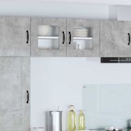 Кухненски шкаф Циментено сиво 40 x 31 x 40 см Инженерно дърво