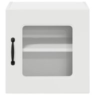 Кухненски шкаф с рафт 2 pcs Лъскаво бяло 40 x 31 x 40 см