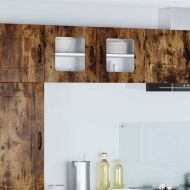Кухненски шкаф 2 pcs Димян дъб 40 x 31 x 40 см Инженерно дърво