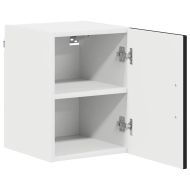 Кухненски шкаф 2 pcs Черно 30 x 31 x 40 см Инженерно дърво