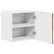 Кухненски шкаф с рафт 2 pcs Старо дърво 40 x 31 x 40 см