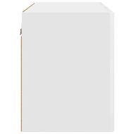 Кухненски шкаф с рафт 2 pcs Лъскаво бяло 60 x 31 x 40 см