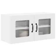 Кухненски шкаф с рафт Бяло 80 x 31 x 40 см Инженерно дърво