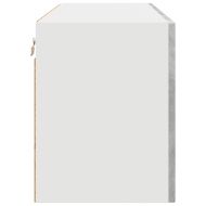 Кухненски шкаф Циментено сиво 80 x 31 x 40 см Инженерно дърво