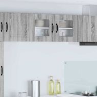 Кухненски шкаф Сив Сонома 80 x 31 x 40 см Инженерно дърво