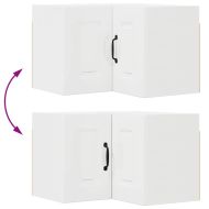 Кухненски шкаф Лъскаво бяло 57 x 57 x 40 см Инженерно дърво