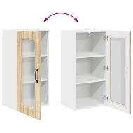 Кухненски шкаф 2 pcs Сонома дъб 40 x 31 x 80 см Инженерно дърво