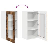 Кухненски шкаф 2 pcs Димян дъб 40 x 31 x 80 см Инженерно дърво