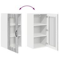 Кухненски шкаф Сив Сонома 40 x 31 x 80 см Инженерно дърво