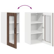 Кухненски шкаф 2 pcs Кафяв дъб 40 x 31 x 80 см Инженерно дърво