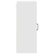 Кухненски шкаф с рафт Бяло 40 x 31 x 80 см Инженерно дърво