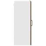 Горен кухненски шкаф Кафяв дъб 40 x 31 x 80 см Инженерно дърво