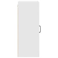 Кухненски шкаф с рафт Бяло 50 x 31 x 80 см Инженерно дърво