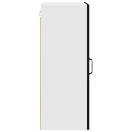 Кухненски шкаф с рафт Черно 50 x 31 x 80 см Инженерно дърво