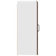 Кухненски шкаф с рафт Кафяв дъб 50 x 31 x 80 см Инженерно дърво