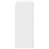 Кухненски шкаф Лъскаво бяло 80 x 31 x 80 см Инженерно дърво