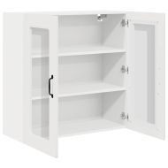 Кухненски шкаф Лъскаво бяло 80 x 31 x 80 см Инженерно дърво