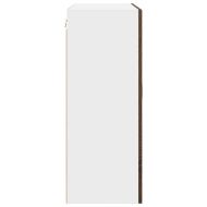 Кухненски шкаф с рафт Кафяв дъб 80 x 31 x 80 см Инженерно дърво