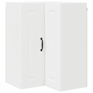 Кухненски шкаф с рафт Бяло 57 x 57 x 80 см Инженерно дърво