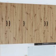 Кухненски шкаф с рафт Дъб 30 x 31 x 100 см Инженерно дърво