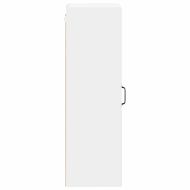 Кухненски шкаф с рафт Бяло 40 x 31 x 100 см Инженерно дърво