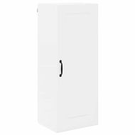 Кухненски шкаф Лъскаво бяло 40 x 31 x 100 см Инженерно дърво