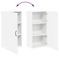 Кухненски шкаф с рафт Бяло 50 x 31 x 100 см Инженерно дърво