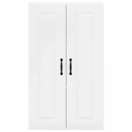 Кухненски шкаф Лъскаво бяло 60 x 31 x 100 см Инженерно дърво