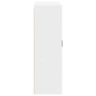 Кухненски шкаф с рафт Бяло 80 x 31 x 100 см Инженерно дърво