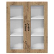 Кухненски шкаф с рафт Дъб 80 x 31 x 100 см Инженерно дърво