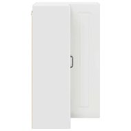 Кухненски шкаф Лъскаво бяло 57 x 57 x 100 см Инженерно дърво