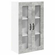 Кухненски шкаф Циментено сиво 60 x 31 x 100 см Инженерно дърво