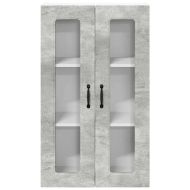 Кухненски шкаф Циментено сиво 60 x 31 x 100 см Инженерно дърво