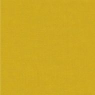 Табуретка с дървени крака, жълта, кадифе