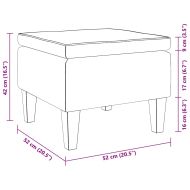 Табуретка с дървени крака, черна, кадифе
