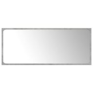 Комплект мебели за баня от 4 части бетонно сив инженерно дърво