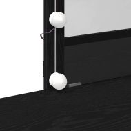 Тоалетка с чекмедже Черен дъб 100 x 40 x 130 см Инженерно дърво