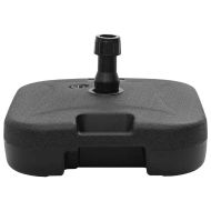 База за парасол на открито Черно 45 x 45 x 29.5 см Пластмаса