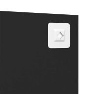 Стенно огледало 50x60 см стъкло правоъгълно